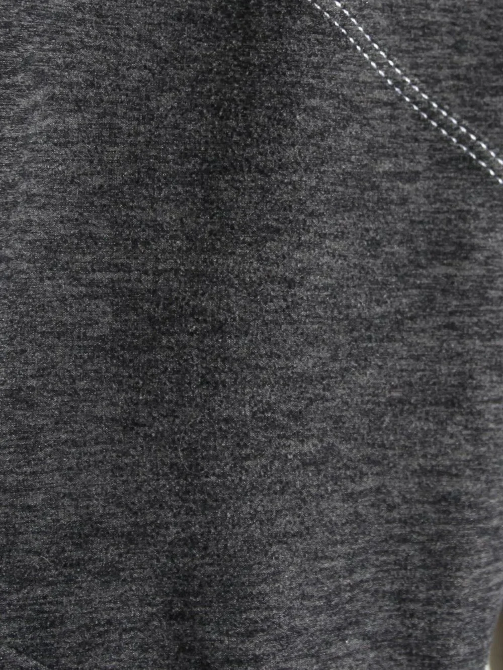 ALO Yoga High-Waist Alosoft Revel Legging Dark Grey Heather Ribbed Size Small